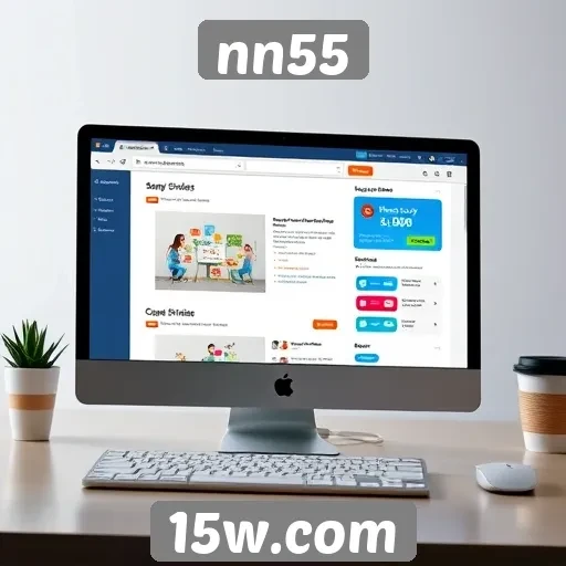 Análise da interface do usuário do site nn55